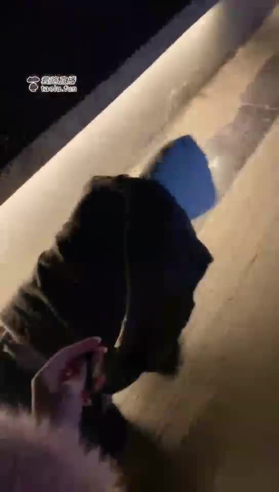 户外遛狗钻胯骑