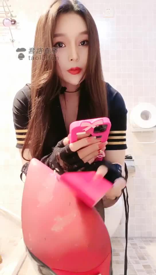 黑色高跟 麻辣制服 羞辱贱狗