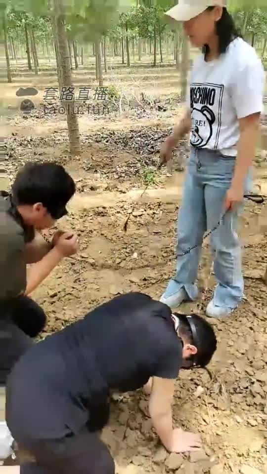 户外篇 男女M一起遛