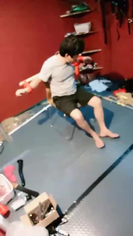 中秋快乐 调教 电击 虐乳 SP 捆绑