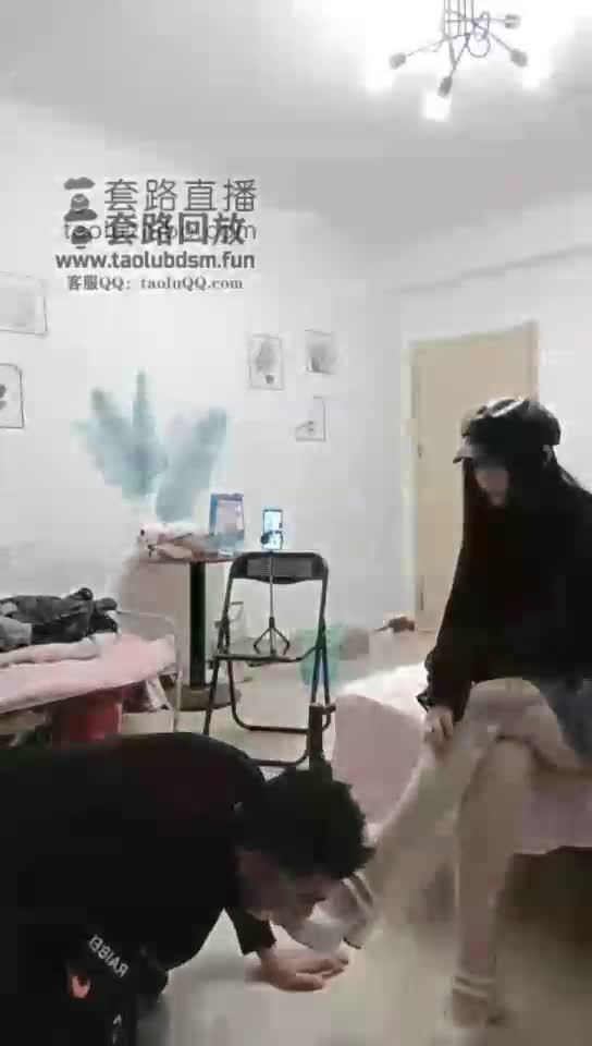 暴力踢档耳光专场