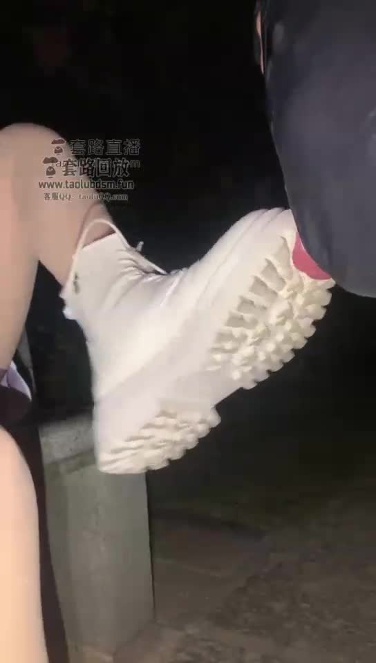 户外花园溜狗