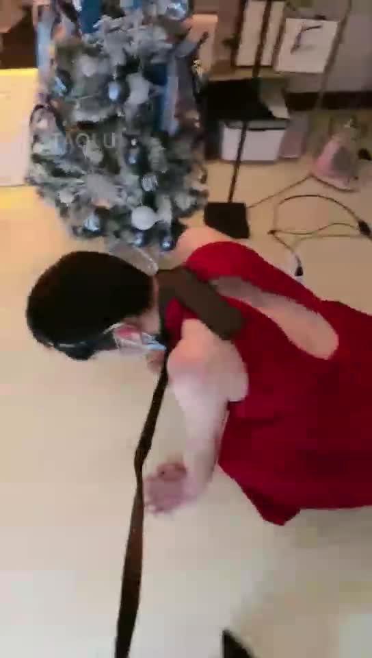调会撒娇的男扮女装奴 体验圈养