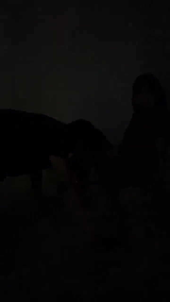 户外随机搭讪 调教门口的保安