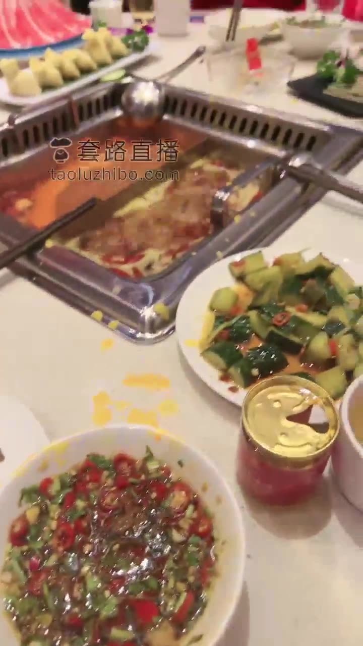 紧张刺激 火锅店里的调教