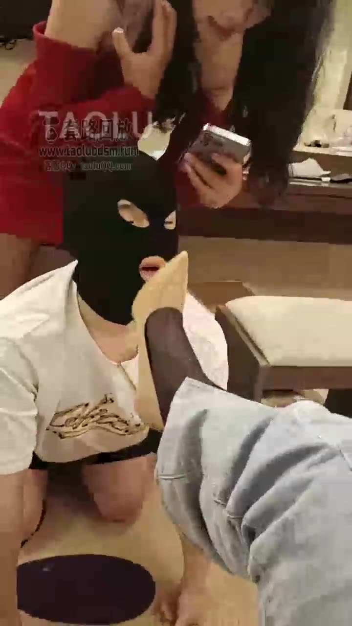 Disciplining students with Queen Diaochan, deepthroat, bondage, bondage, violent slaps