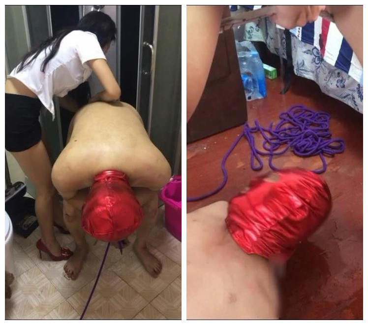 若溪S-强制圣水虐乳虐阳。开发后庭强制榨汁折磨