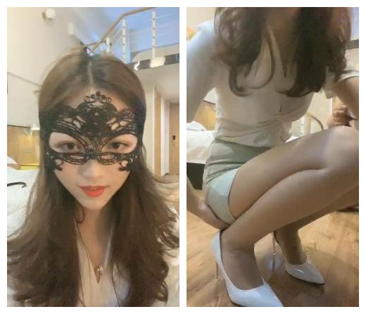 漂亮女王滴蜡全体重踩虐奴