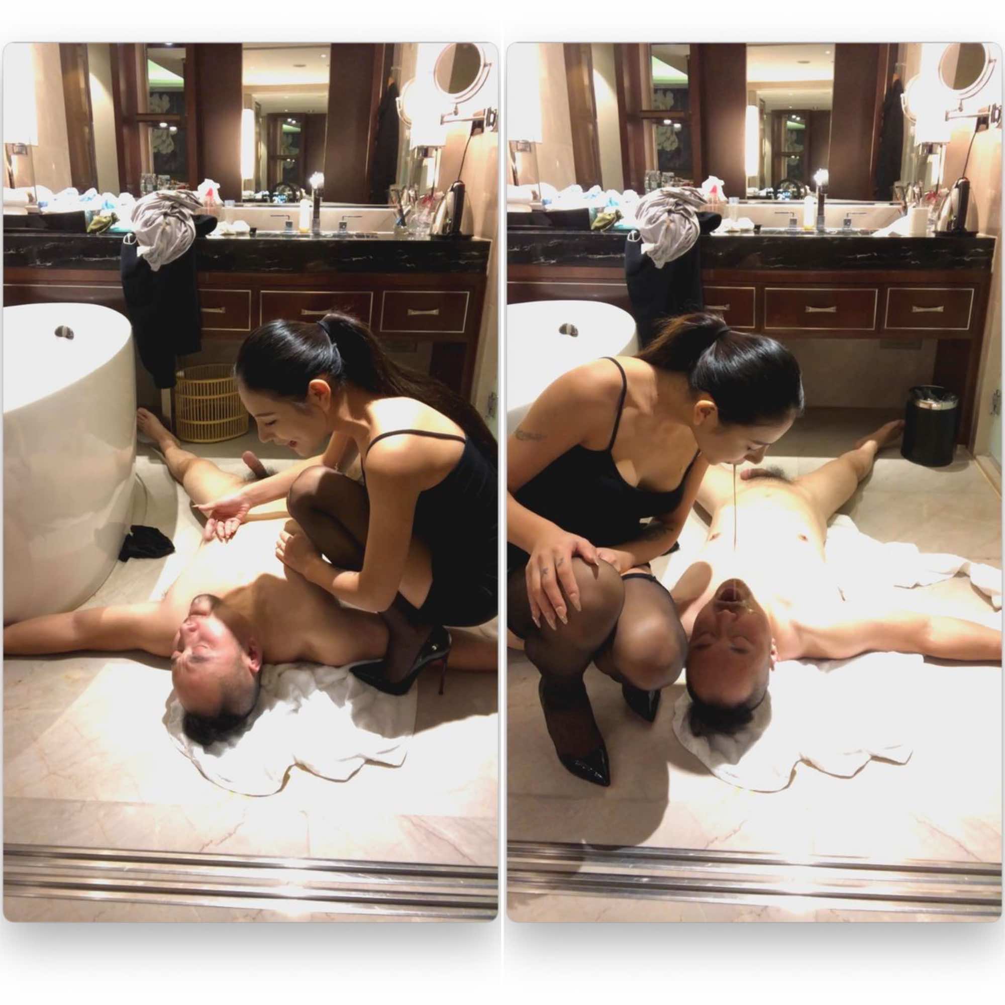 诺曦S浓痰黄金调教贱货