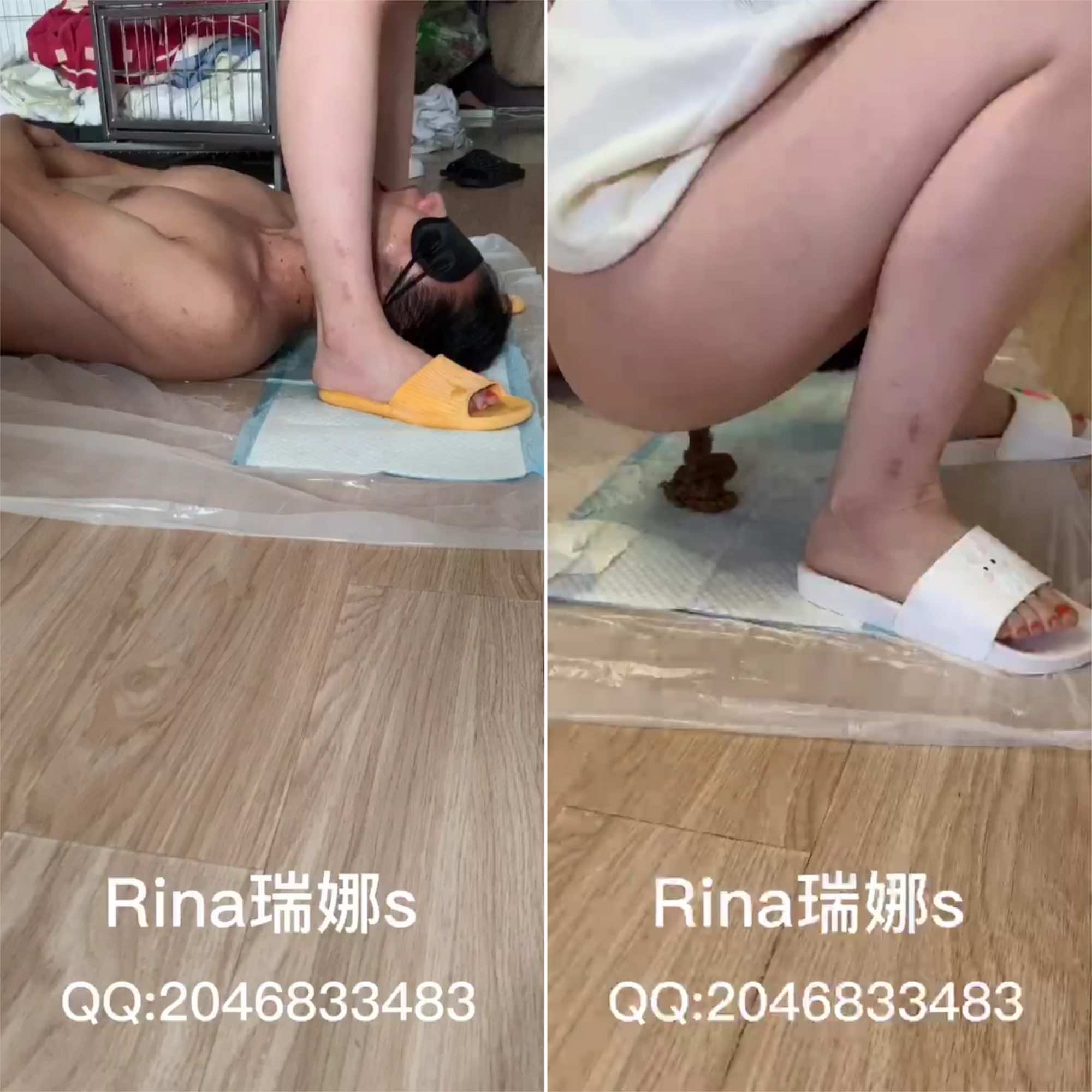 瑞娜S语言羞辱把黄金圣水吃干净