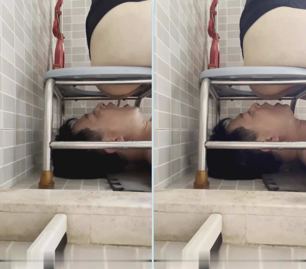 十三姨马桶奴吃光黄金