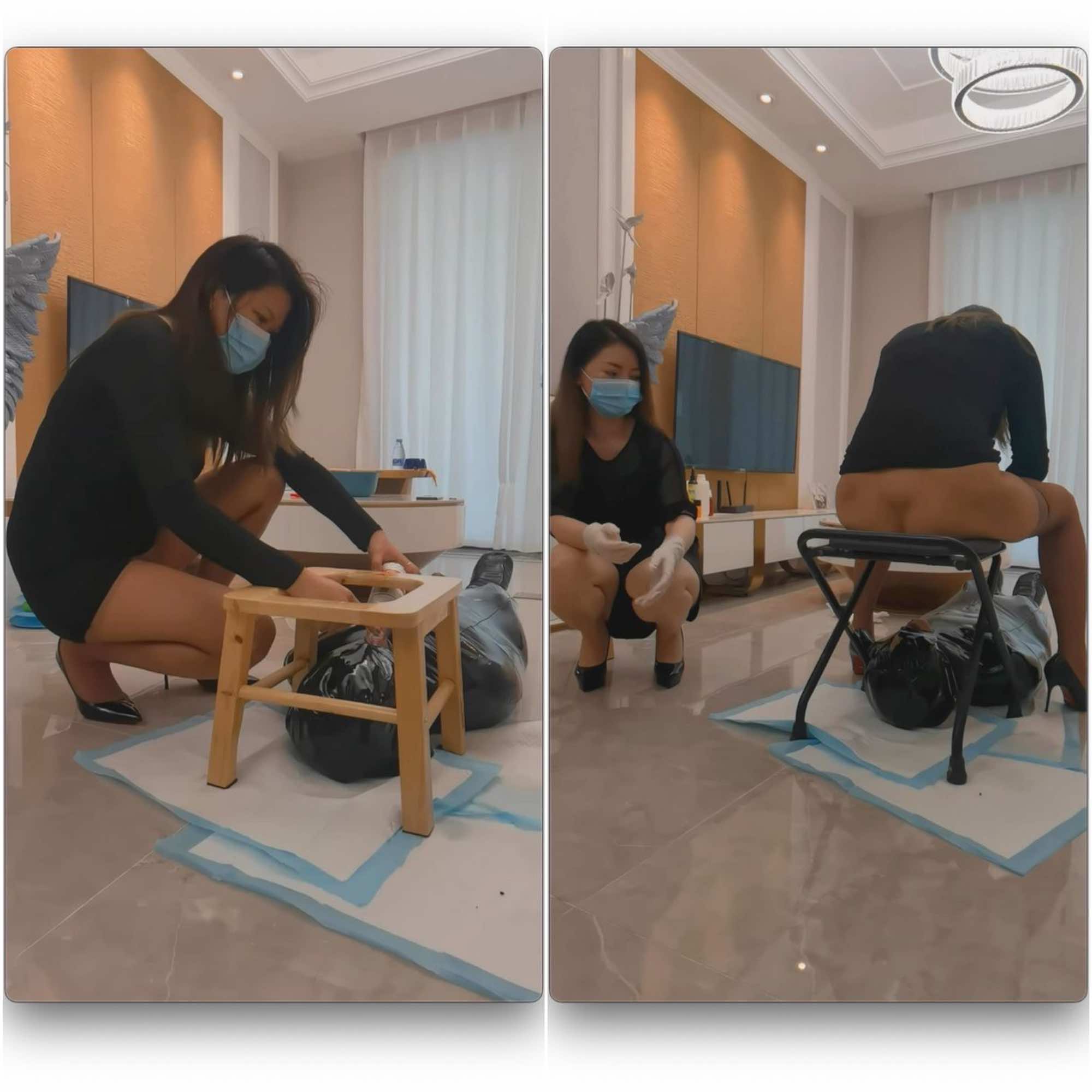 3女S木乃伊黄金调教撸射上