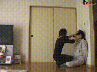 韩日各式耳光扇打捆绑