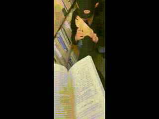 男M在图书馆为女王舔脚