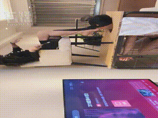 黑丝皮靴调教笼中狗